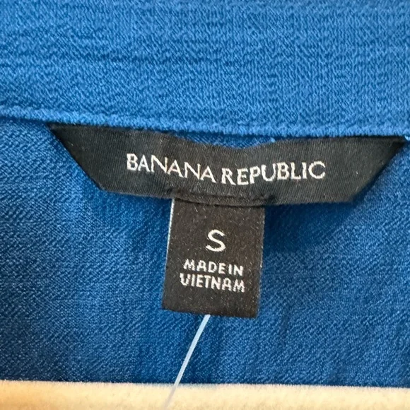 Banana Republic small Blue Blouse - Picture 3 of 3